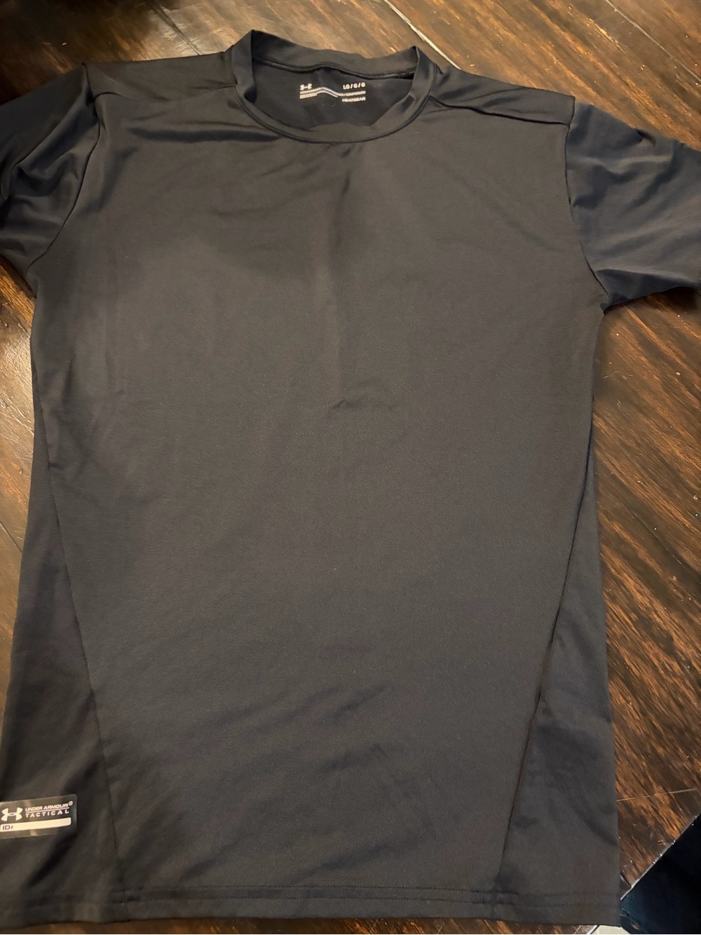 Under Armour Men’s compression tactical Black Short Sleeve Tech Tee - large